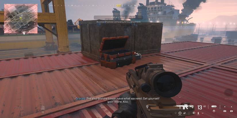 mw3 - precious cargo supply crates - d4