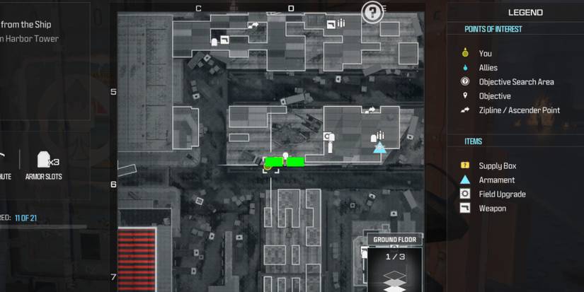 mw3 - precious cargo supply crates - d6 map