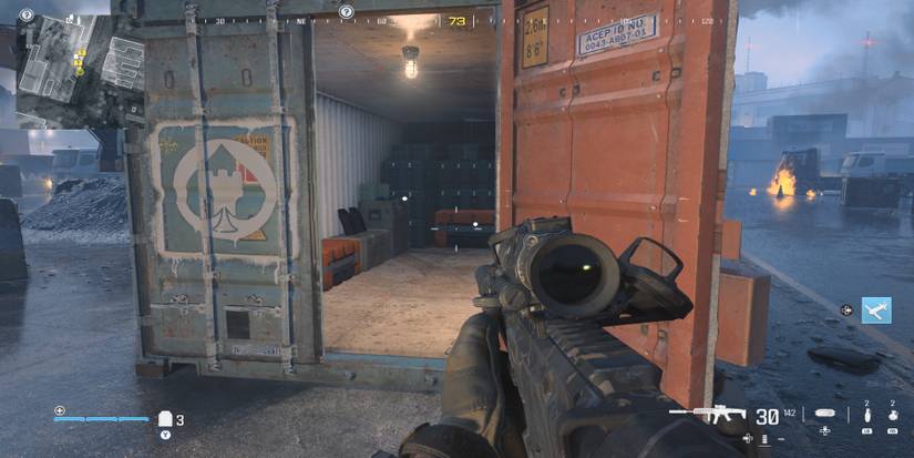 mw3 - precious cargo supply crates - d6