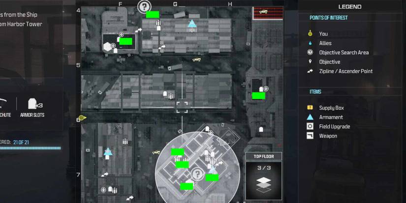 mw3 - precious cargo supply crates - east