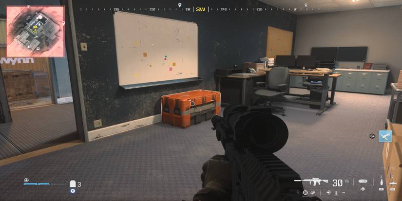 mw3 - precious cargo supply crates - f4