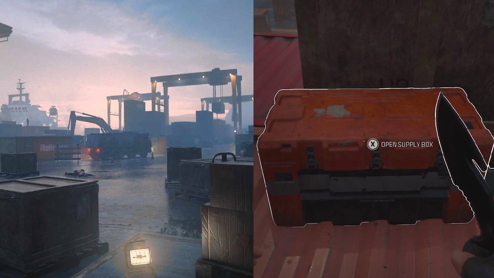 mw3 - precious cargo supply crates - feature base