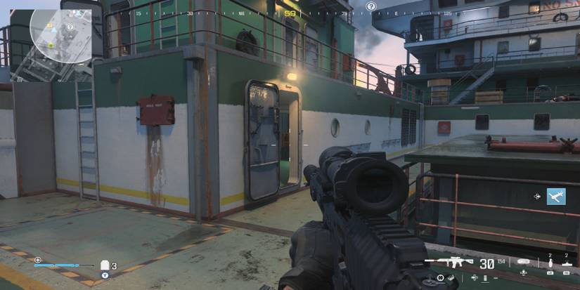 mw3 - precious cargo supply crates - ship 1