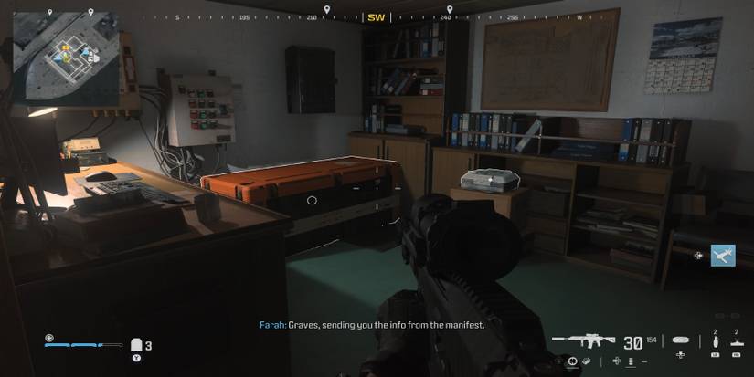 mw3 - precious cargo supply crates - ship 3