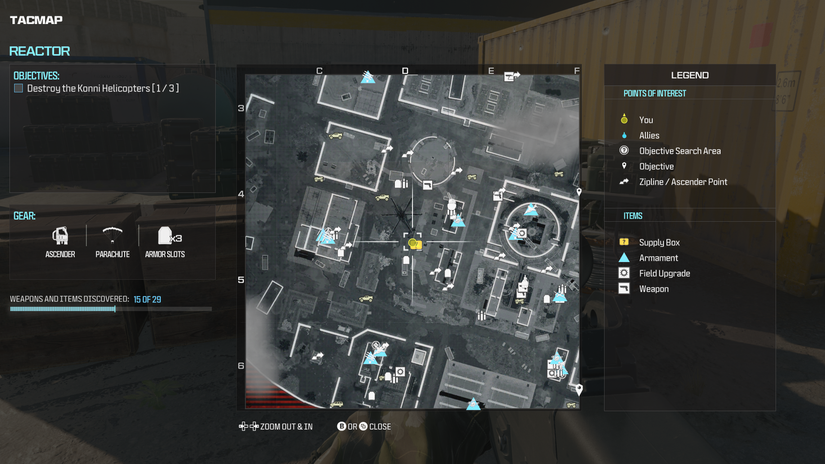 mw3 - reactor supply crates - d5 map