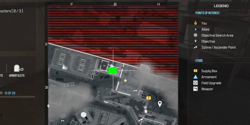 mw3 - reactor supply crates - g2 map