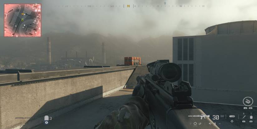 mw3 - reactor supply crates - g4 roof