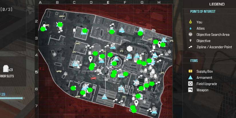 mw3 - reactor supply drops - full map