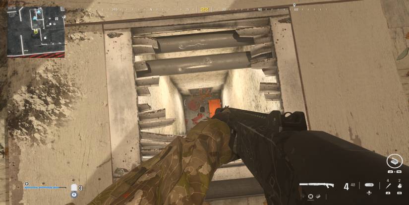 mw3 - reactor upply crates - minigun