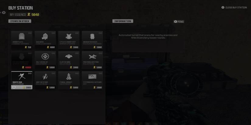 mwz - hads off - sentry gun