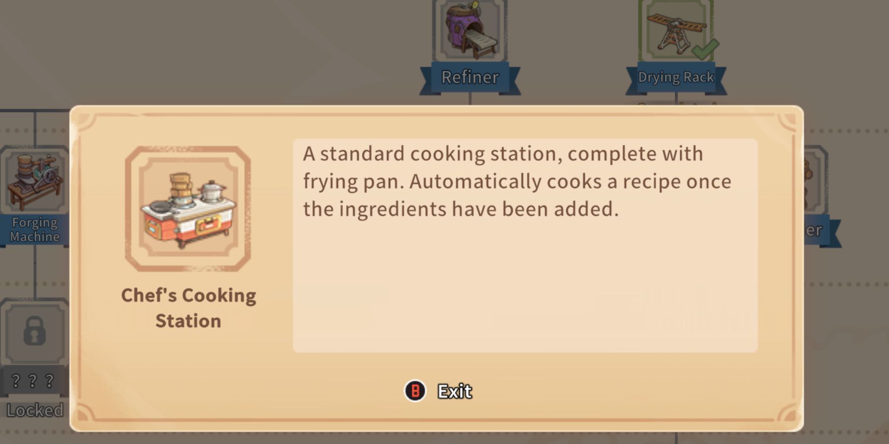 my time at the sandrock chefs cooking station