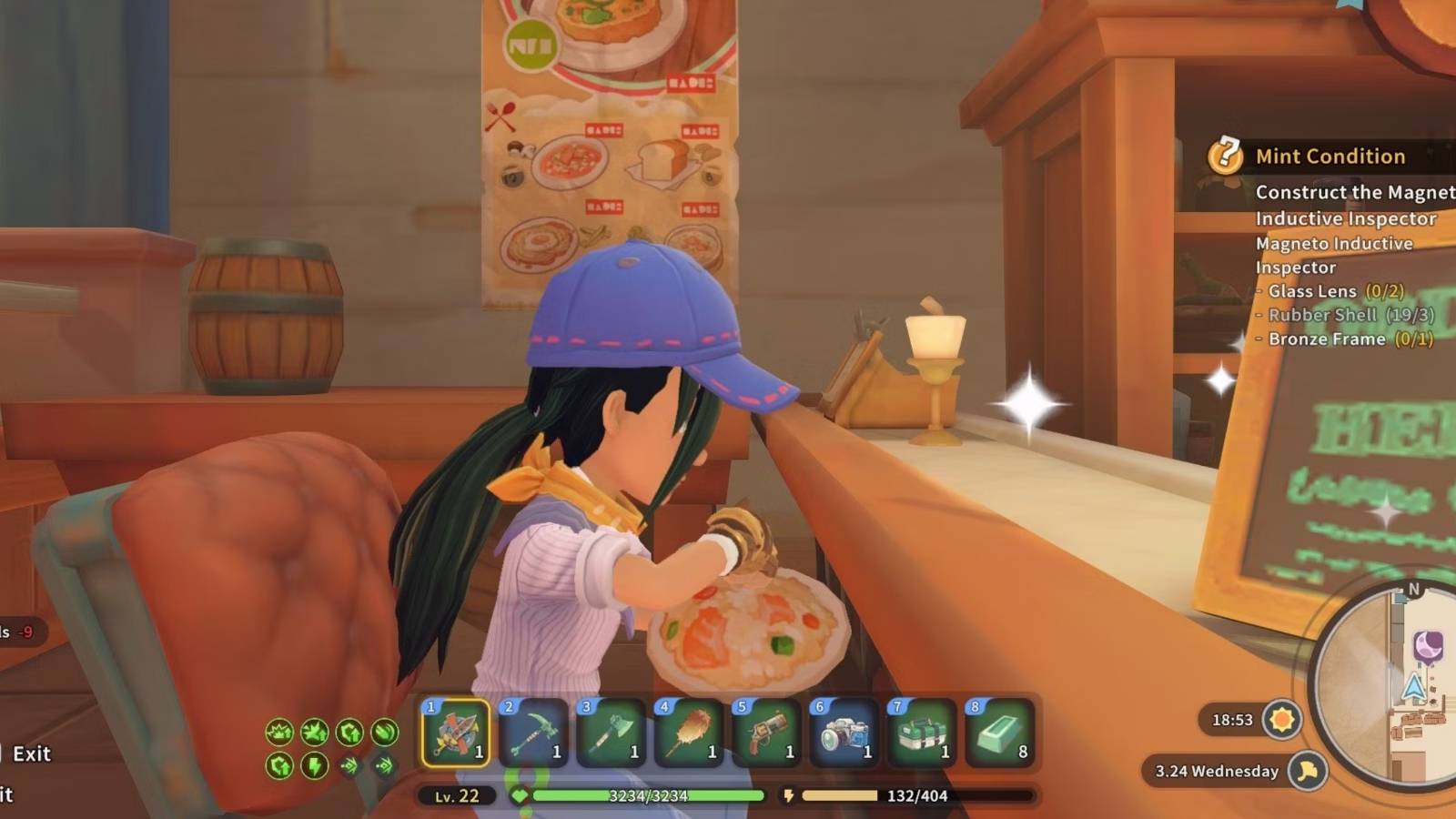 my time at sandrock food for stamina