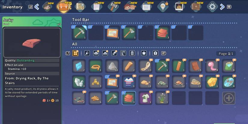 my time at sandrock jerky