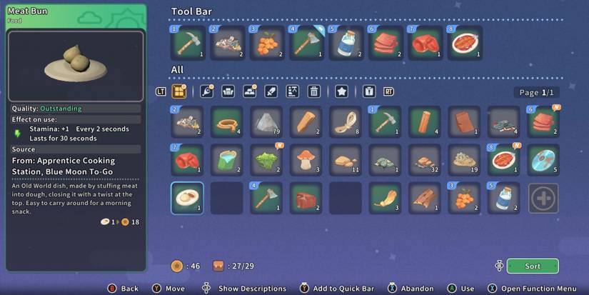 my time at sandrock meat bun