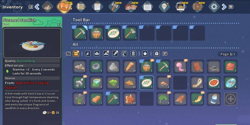 my time at sandrock steamed sandfish