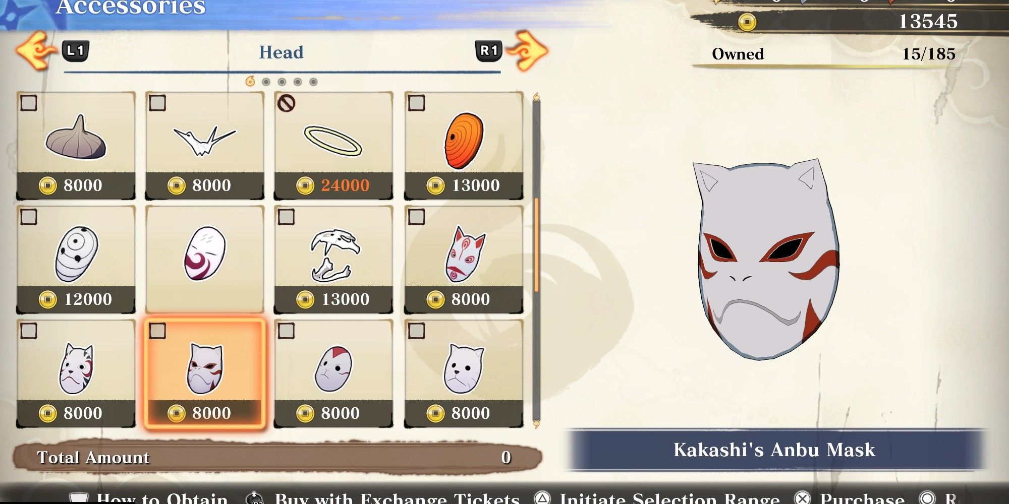Kakashi's Anbu Mask