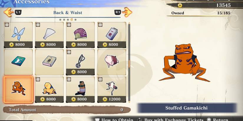 Stuffed Gamakichi in collection