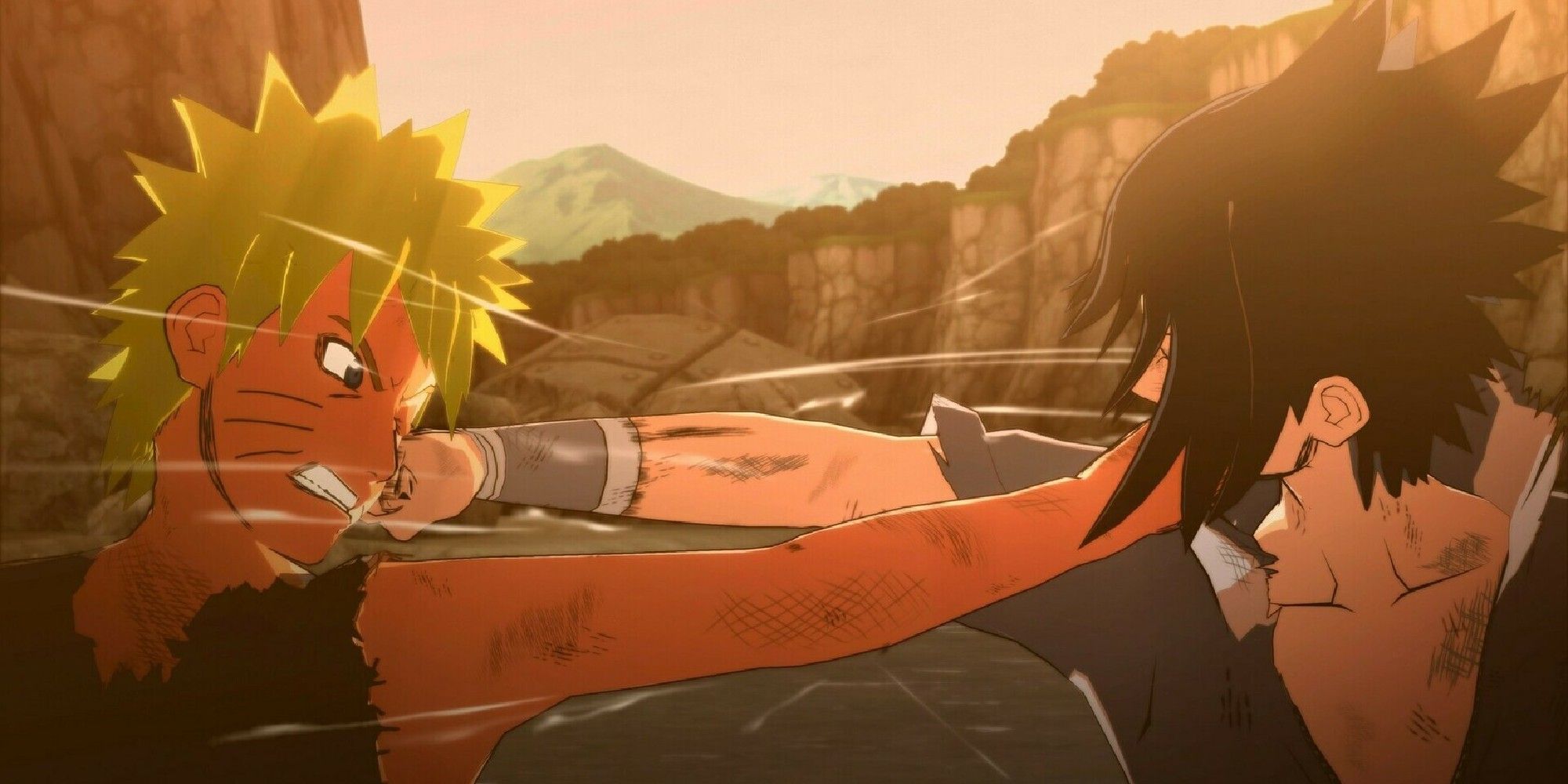 The Final Battle between Naruto and Sasuke