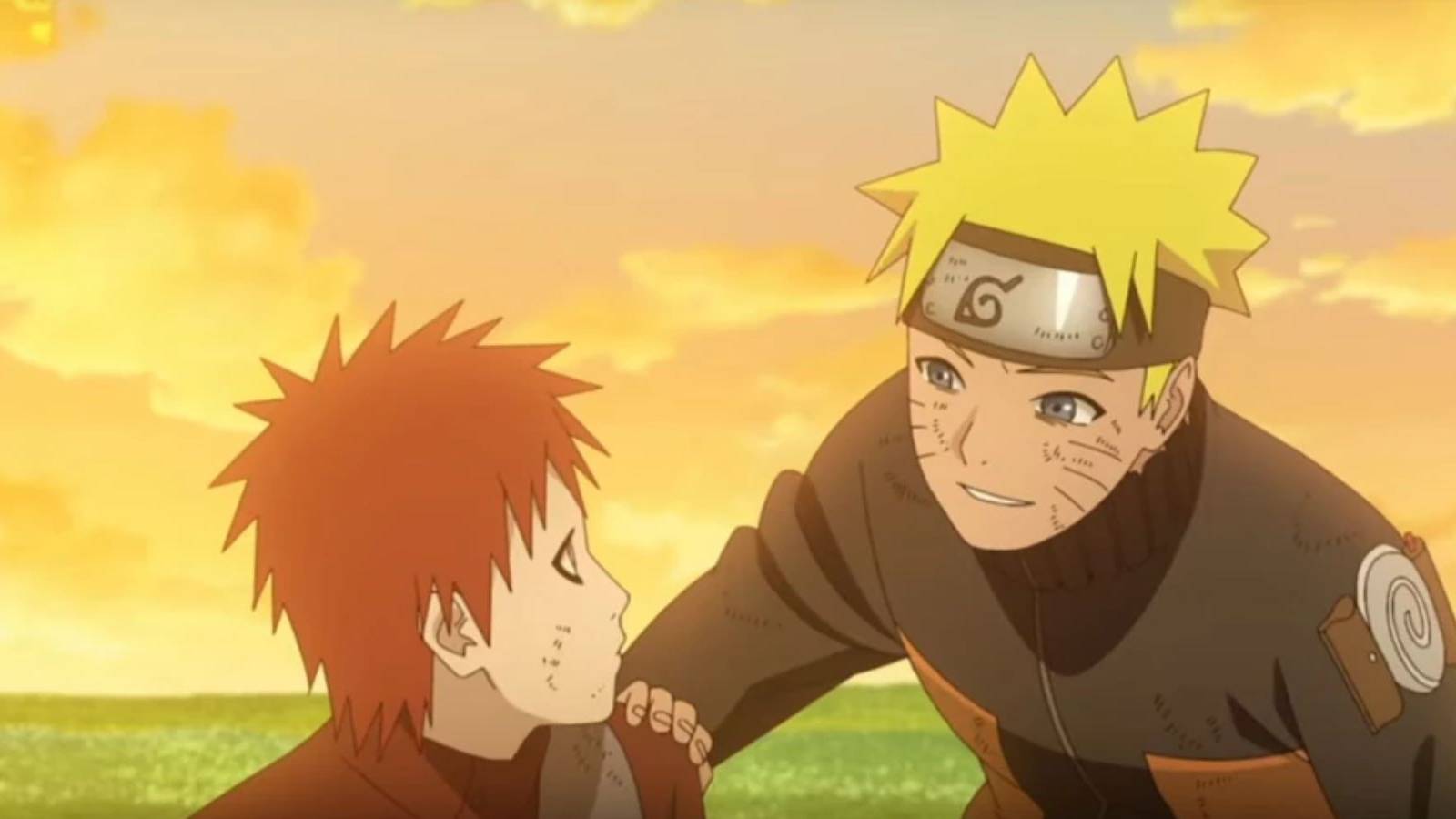 Naruto and Gaara