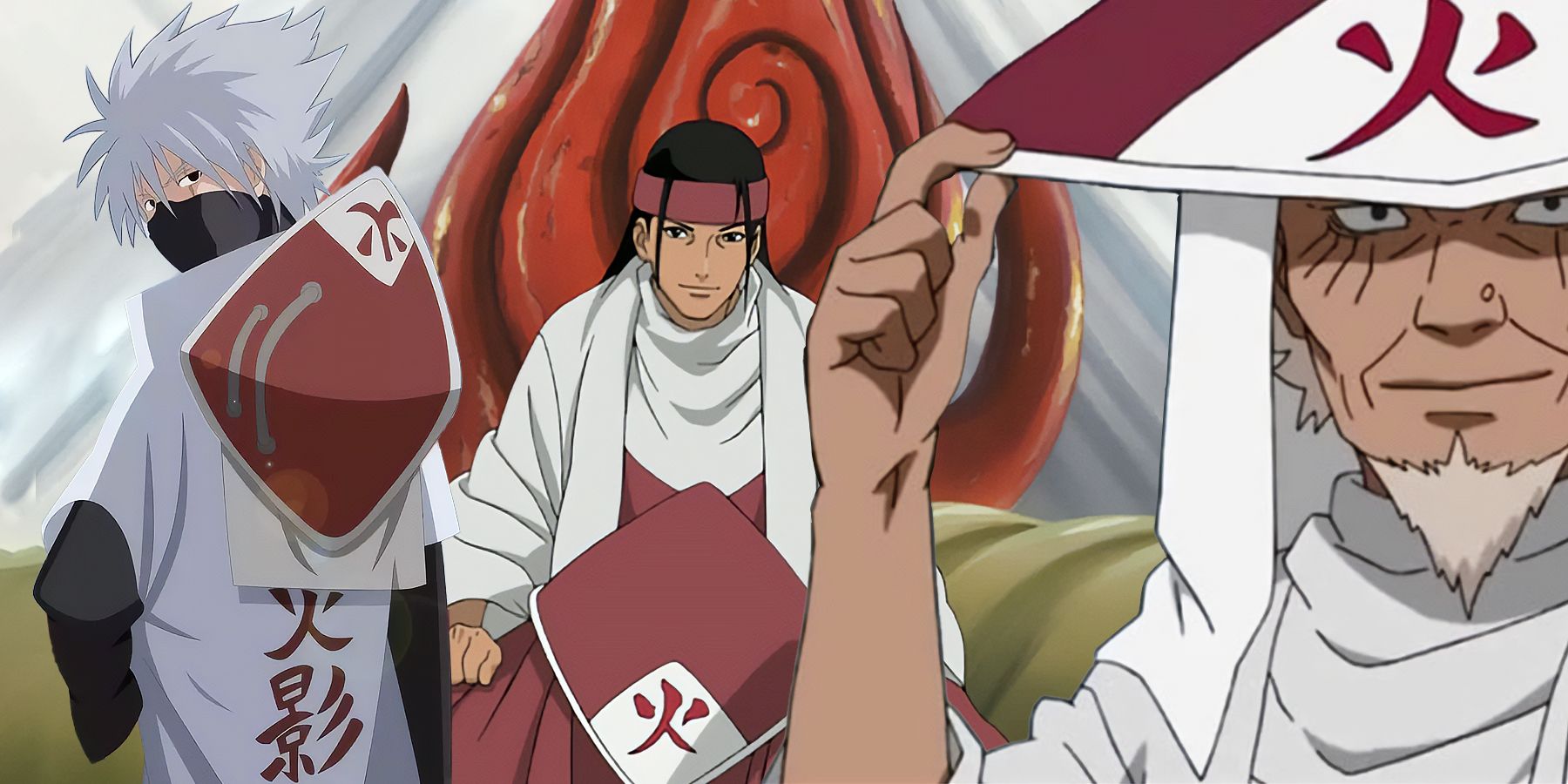 primeiro hokage e Segundo Hokage VS Terceiro Hokage#