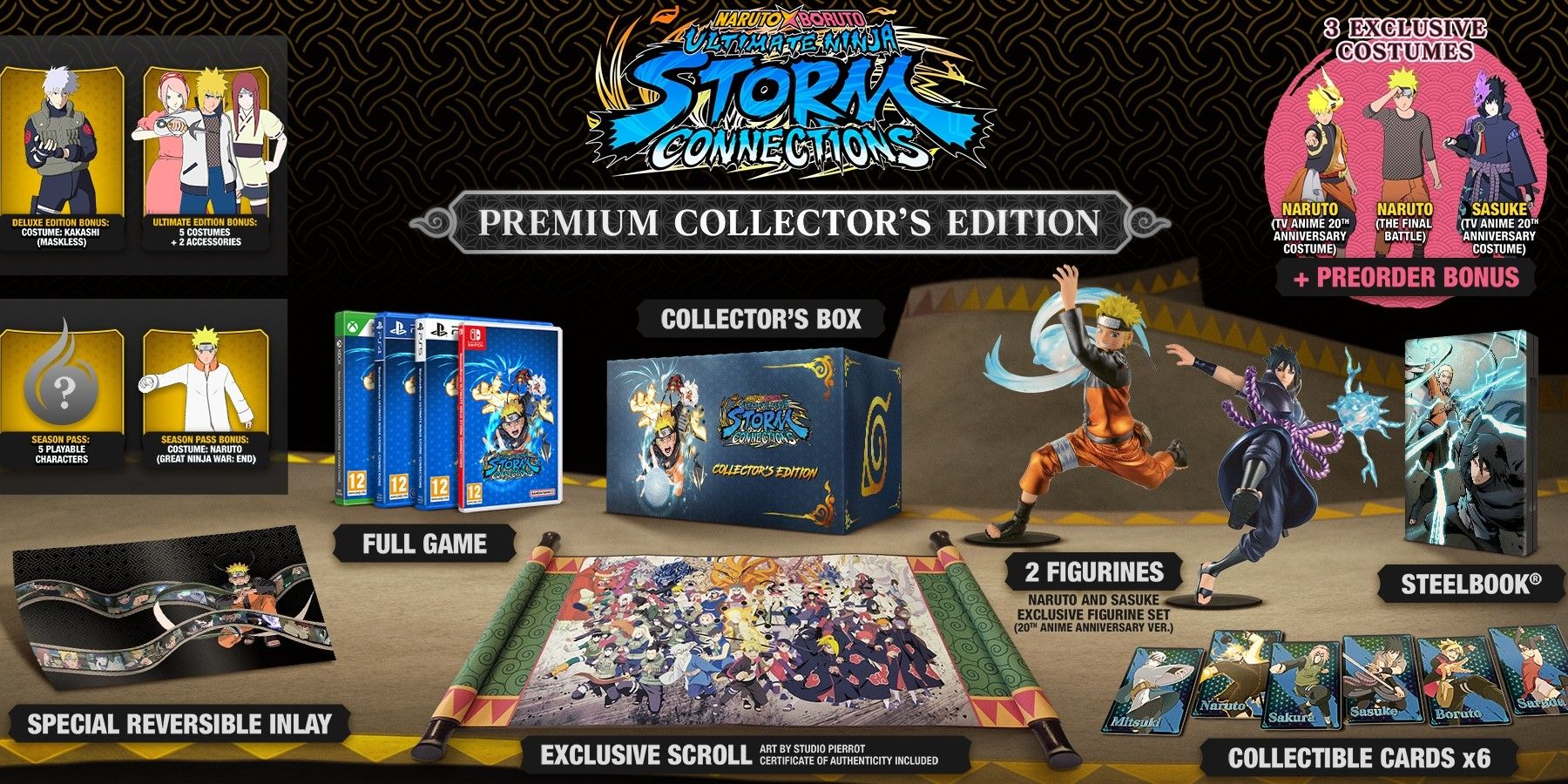 Featured Naruto X Boruto Ultimate Ninja Storm Connections all editions price release date