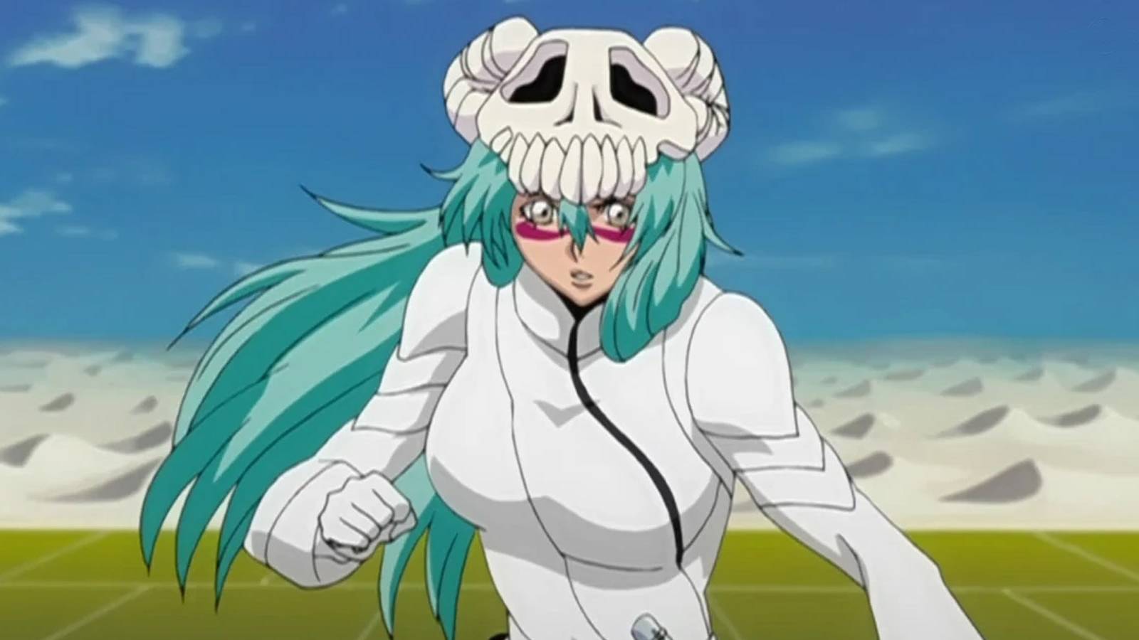 Nelliel Tu Odelschwanck as the Third Espada in Las Noches in a Bleach flashback