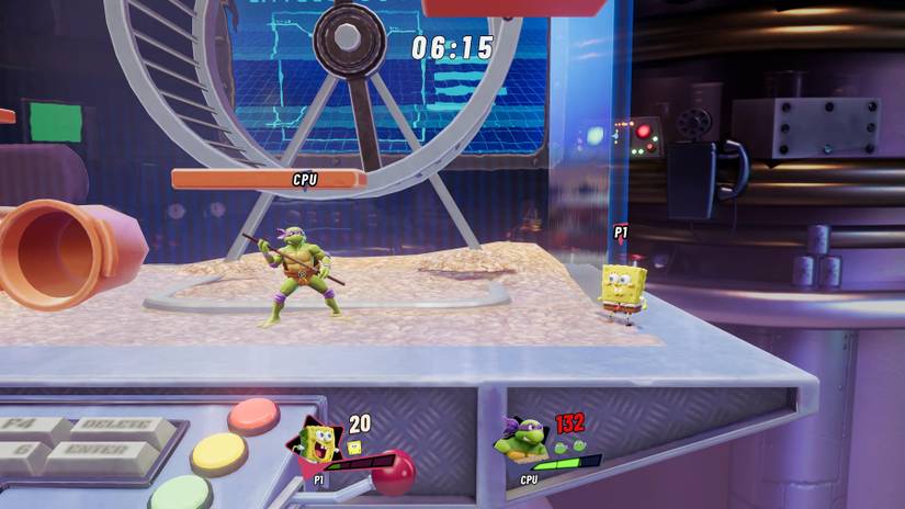 nickelodeon all-star brawl 2 donatello vs spongebob