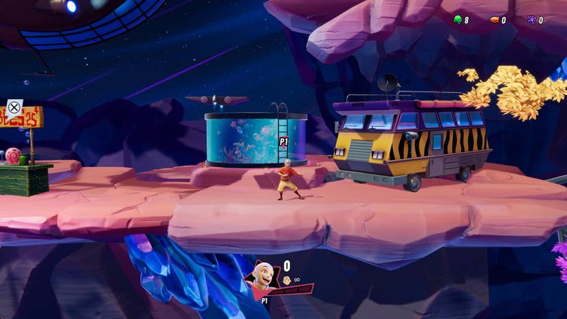 nickelodeon all-star brawl 2 hub world