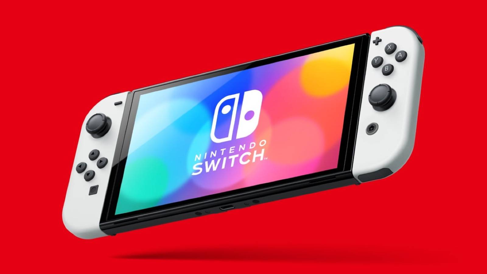 nintendo switch red background