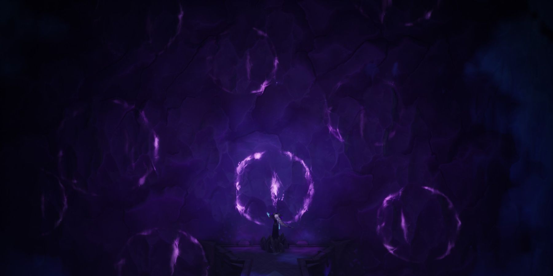 Lissandra convening with creatures from the Void