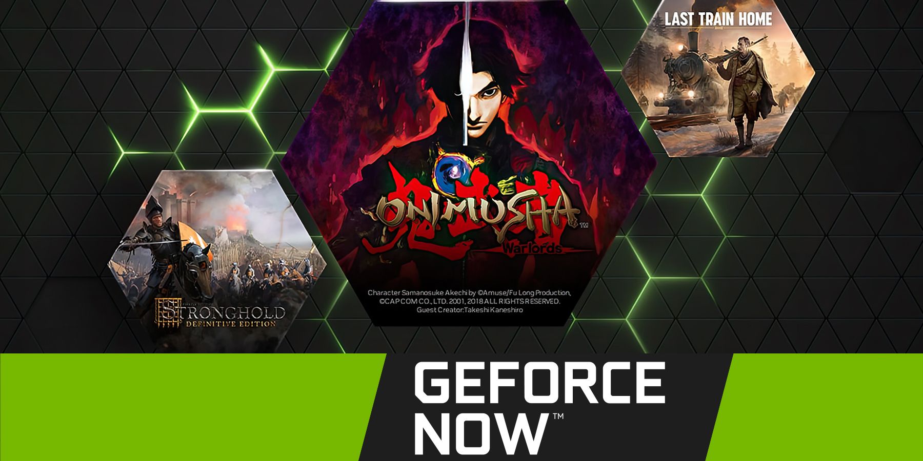 Nvidia GeForce Now New Games November 2023 Stronghold Definitive Edition Onimusha Warlords Last Train Home