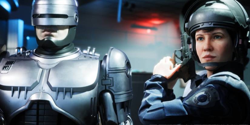 officer lewis character in in RoboCop: Rogue City