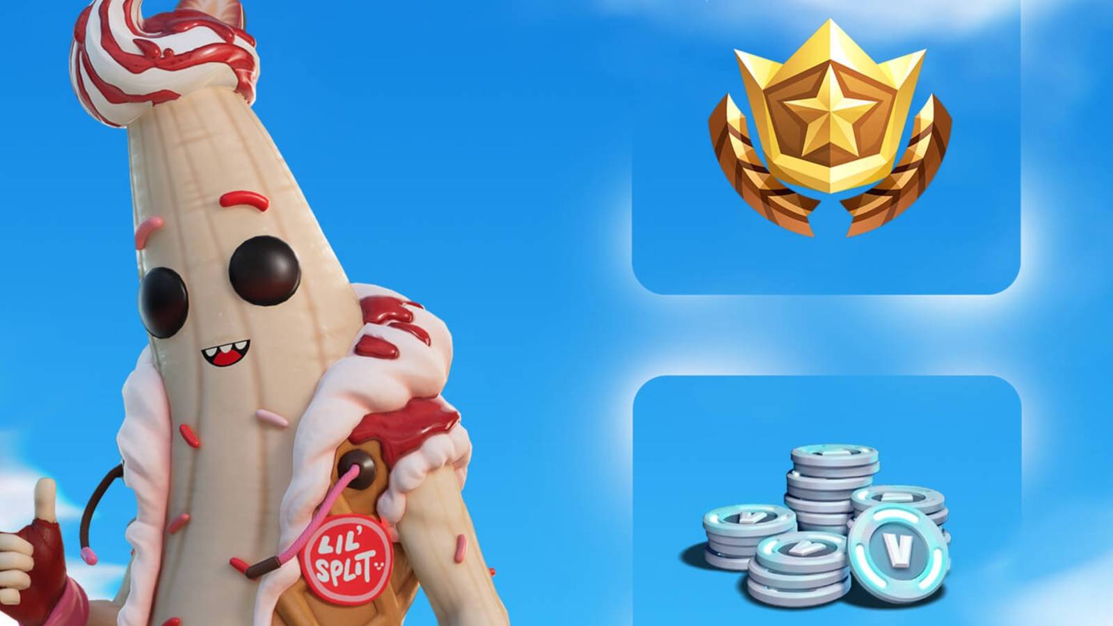 lil split skin promotional image for new fortnite pass