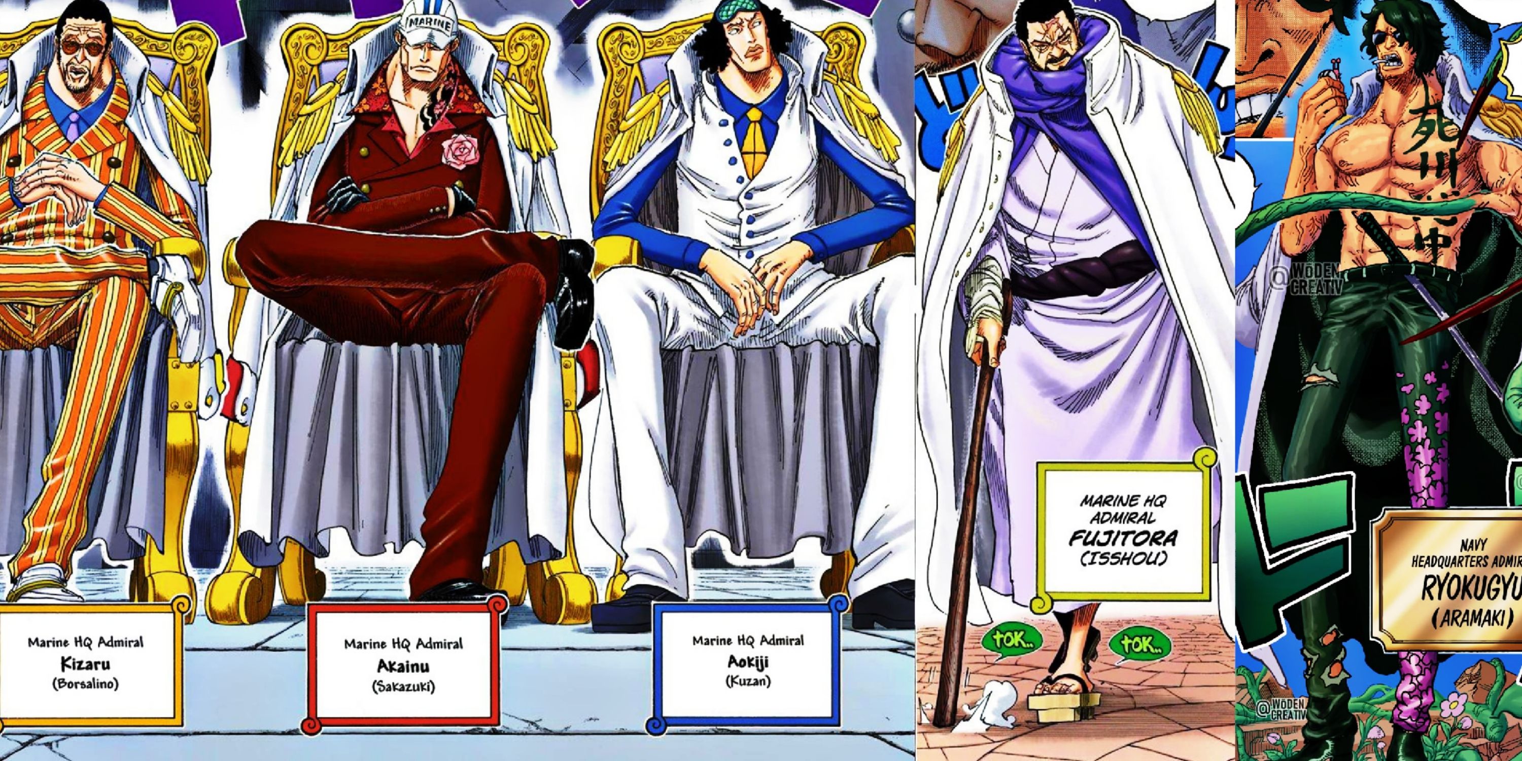 One Piece All Admirals