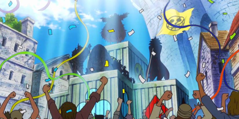 One Piece Doflamingo becomes King of Dressrosa