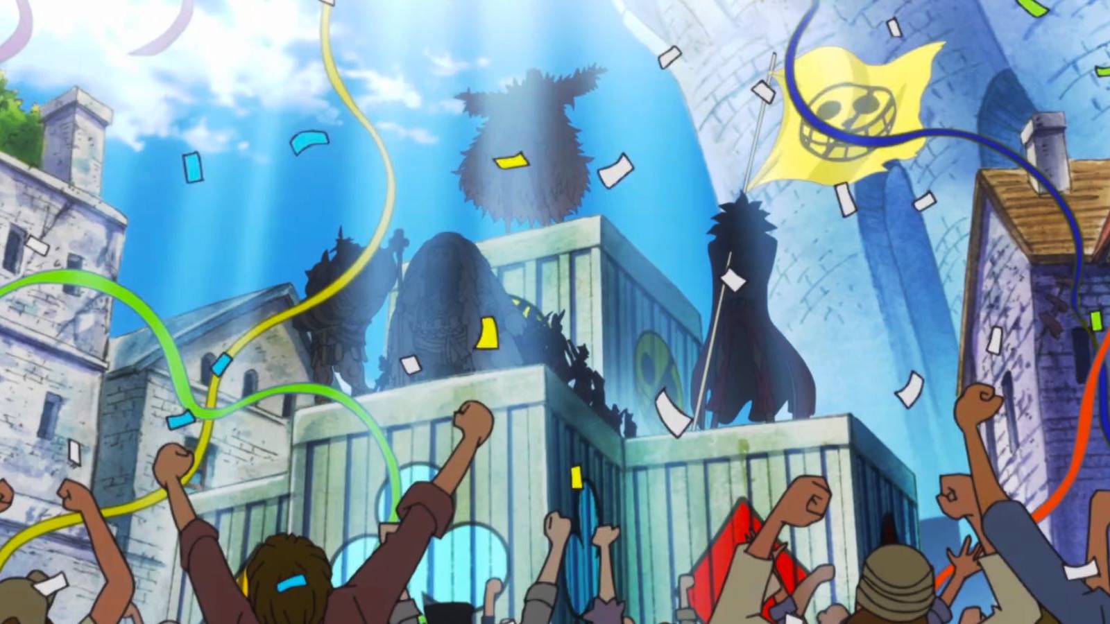 One Piece Doflamingo becomes King of Dressrosa