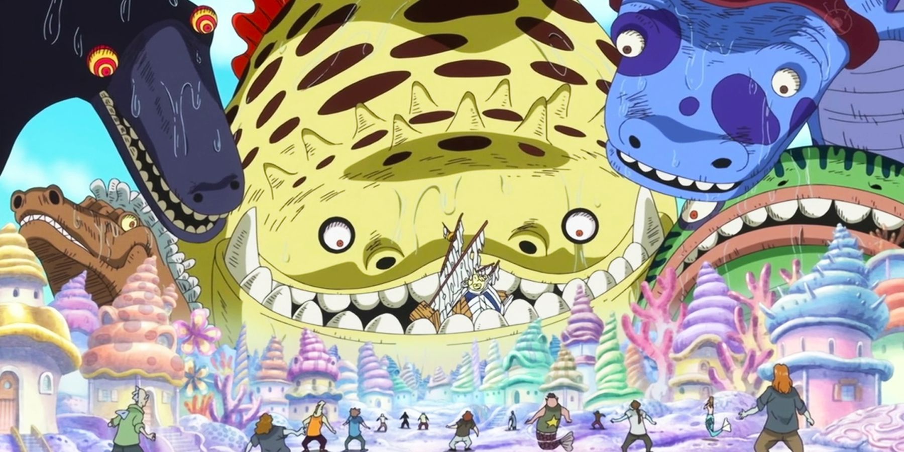 One Piece Sea Kings Fish Man Island