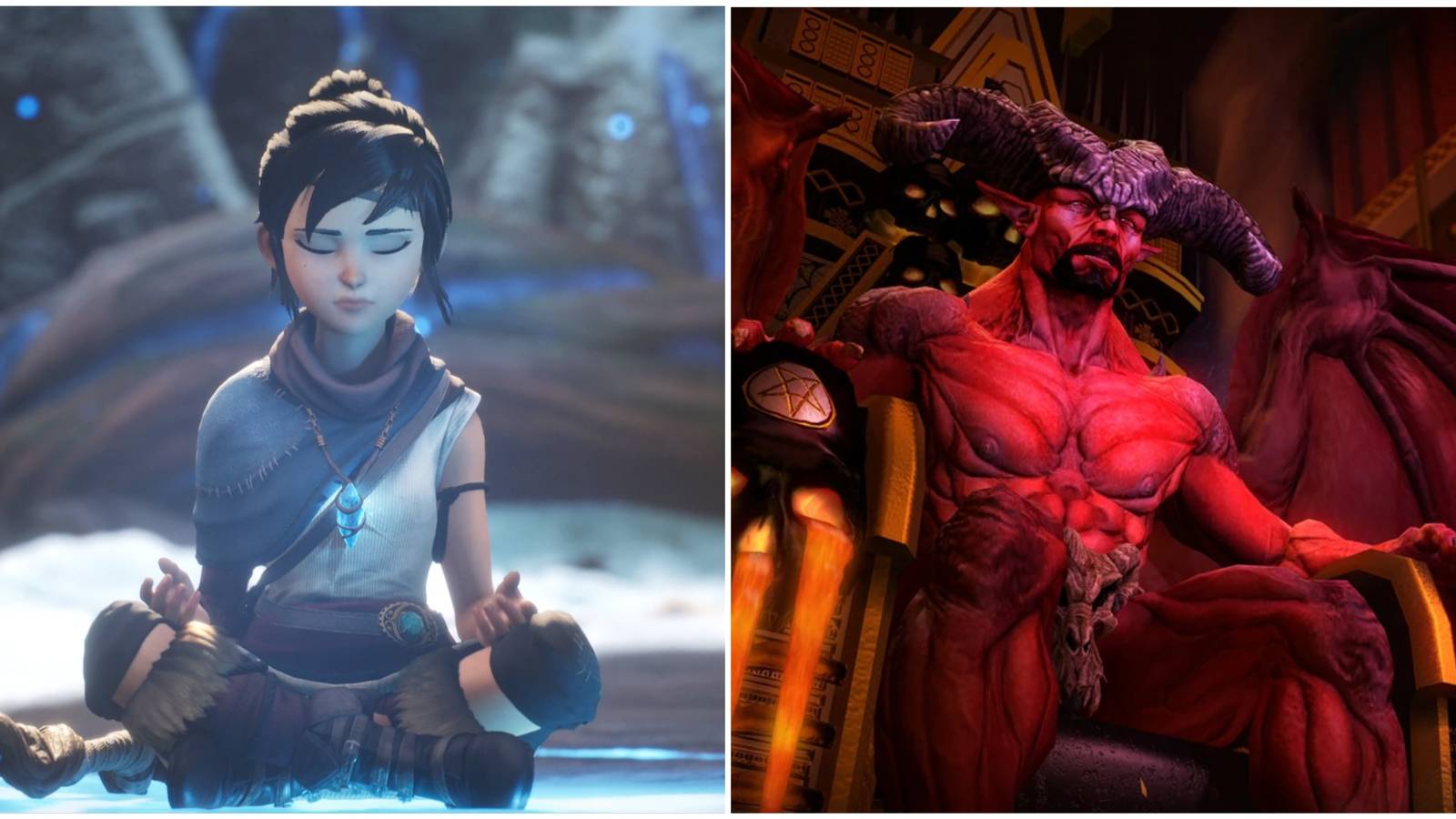 Open World Games with the Afterlife and Spiritual Realms