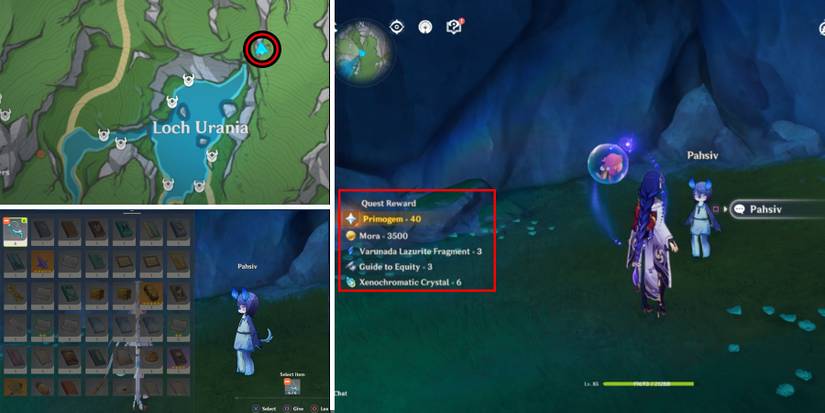 pahsiv location and rewards in genshin impact