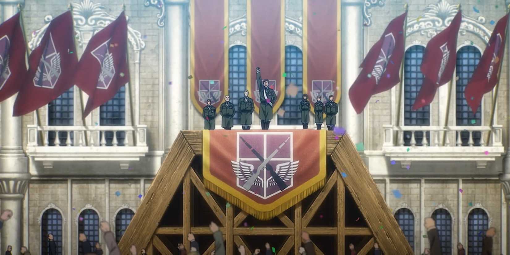 Battle on Paradise Attack on Titan Anime Battle Arcs Rival Naruto in the fourth great ninja war