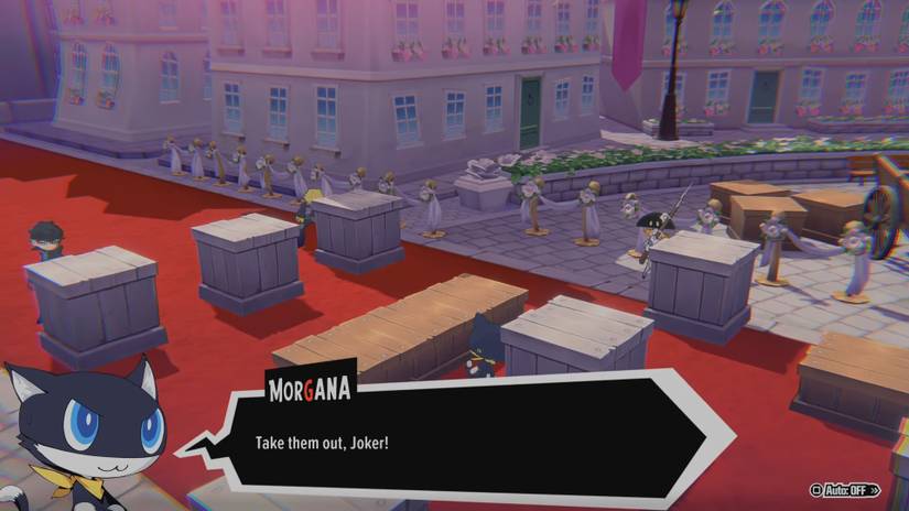 Persona 5 Tactica_Knock Down Enemy