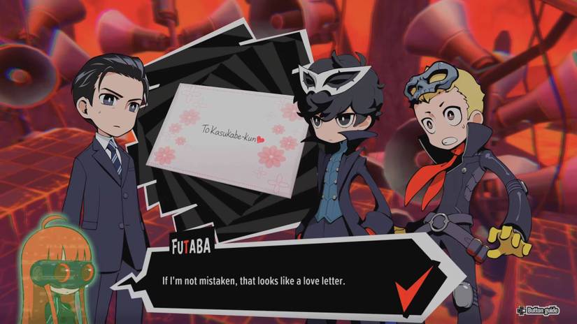 Persona 5 Tactica_Quest 11_Love Letter