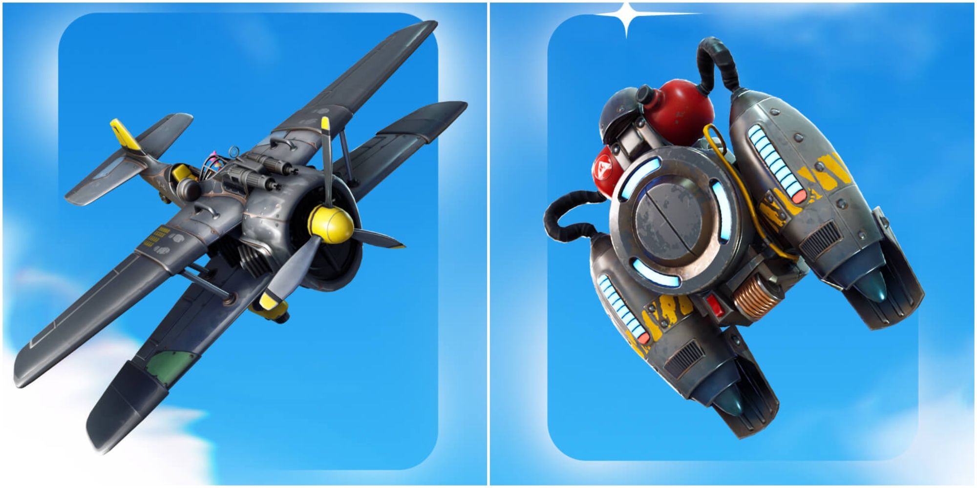 x stormwing and jetpack item returning