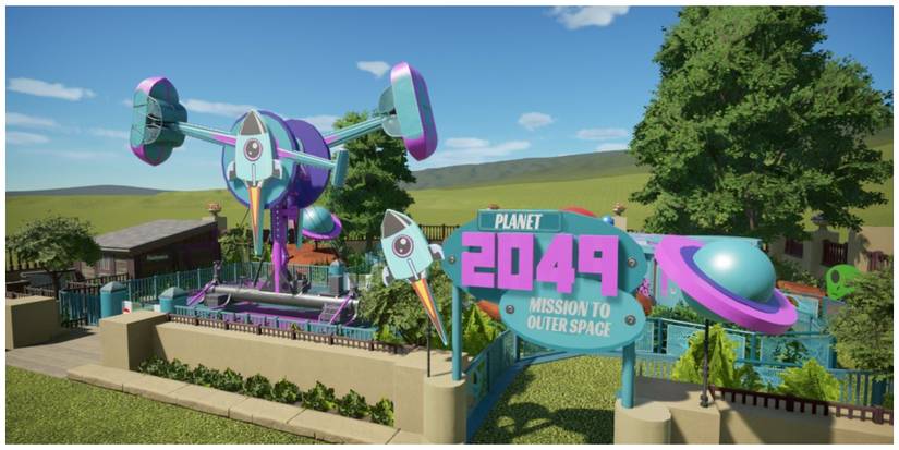 Planet Coaster Sci-Fi Theme