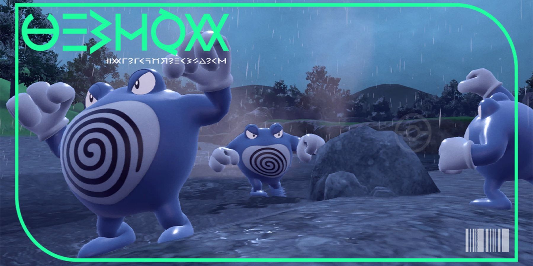 pokemon carlet violet teal mask dex entry poliwrath