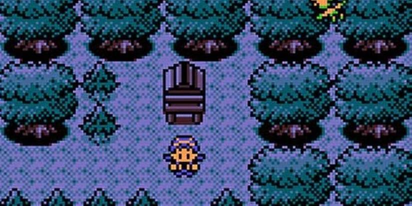 gameplay screenshot from Pokemon Crystal 