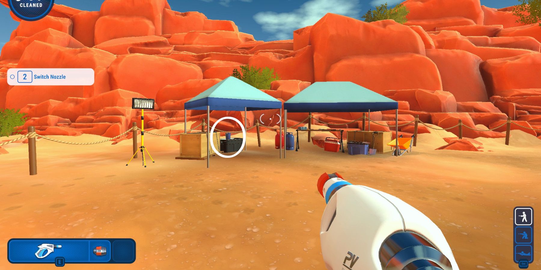 PowerWash Simulator Where to find All Four Buckets at the Ancient Statue (Bucket List)