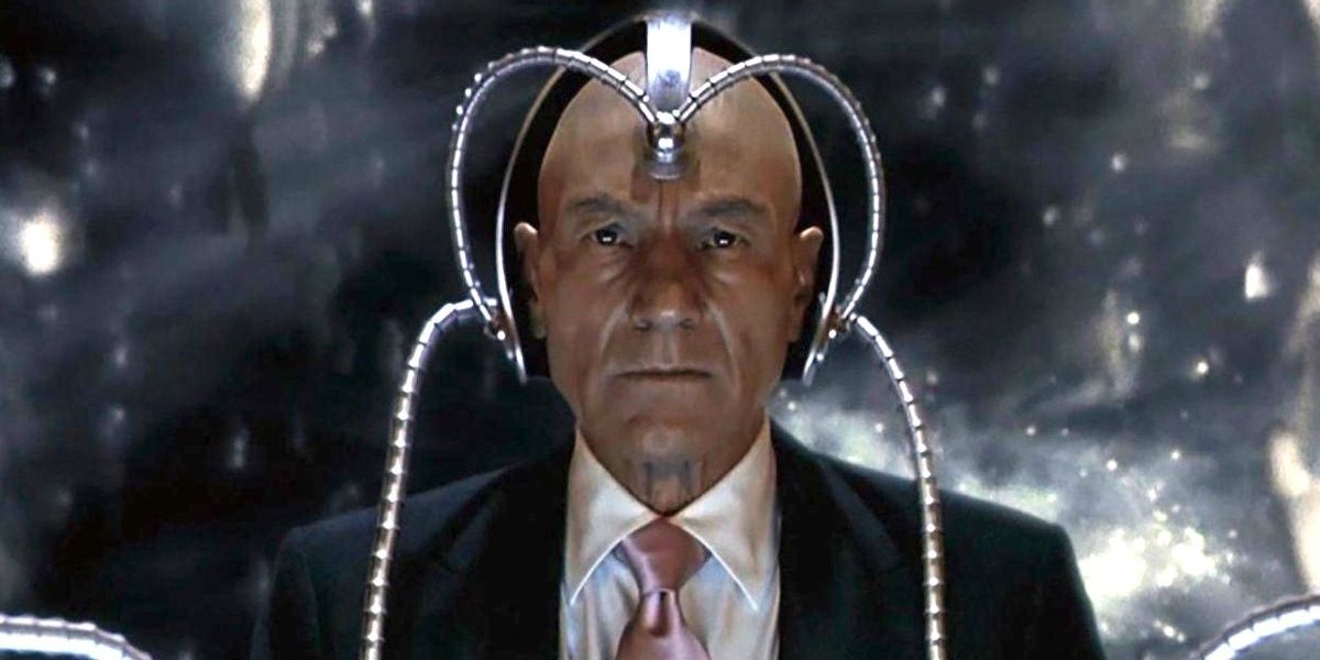 An image of Professor X with the Cerebro on