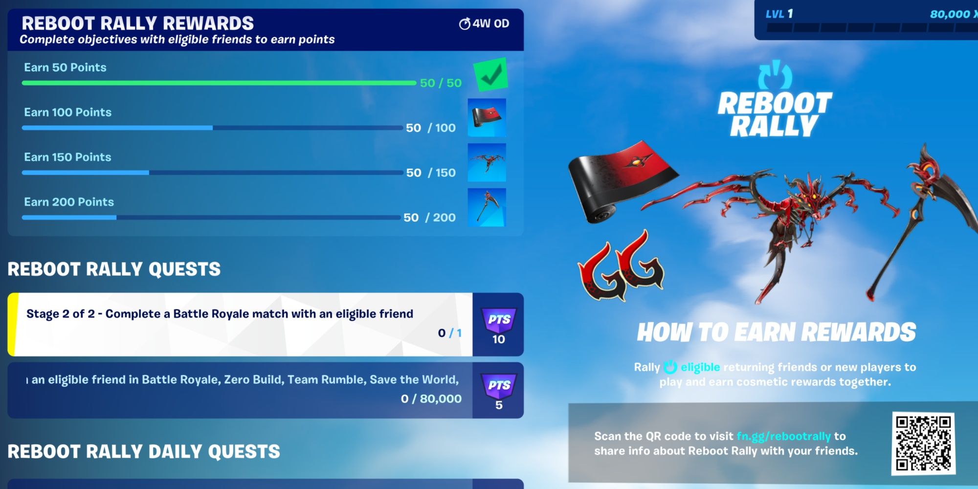 Fortnite OG: Reboot Race Guide