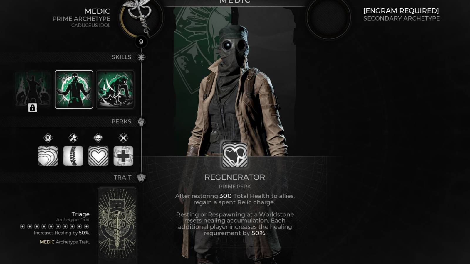 remnant 2 medic archetype